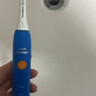 飞利浦（PHILIPS）儿童电动牙刷  萌牙定制专属设计2档模式 儿童定制专属刷头*2 生日/儿童/学生礼物HX2432/01蓝色 实拍图