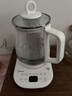 美的（Midea）养生壶大容量 柔声轻音变频煮茶器智能预约1.5L烧水壶 全自动恒温玻璃煮茶壶 保温一体电水壶 【升级316材质】Y12Q-316 1.5L 实拍图