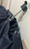 天堂伞 加大雨伞三折 经典商务伞格纹10骨加大雨伞男女 藏青 实拍图