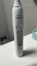 飞利浦（PHILIPS）毕雯珺推荐声波电动牙刷钻石3系 5倍洁齿5种模式 刷头*2 520情人节礼物送男生女友HX5181/01白 实拍图