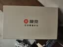康奈七夕礼物皮鞋新款牛皮商务套脚一脚蹬休闲男鞋圆头商务皮鞋乐福鞋 黑色 40 实拍图