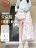 浪莎花苞裙裤女夏季新款休闲裤小个子薄款宽松垂感阔腿裤高腰显瘦裤子 碎花 【自带内衬防走光】 M 推荐【100-120斤】 实拍图
