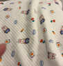 童颜新生婴儿包单纯棉a类产房襁褓裹布包巾四季抱被睡袋用品 2条 实拍图