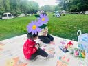 乐缔XPE抗菌爬行垫婴儿童宝宝折叠爬爬垫加厚防滑地垫家用垫毯 实拍图