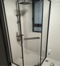 科勒（KOHLER）全铜淋浴花洒钢琴键淋浴器浴室家用恒温增压喷头淋浴明装花洒套装 W9-枪灰恒温款（包安装） 实拍图
