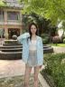 名创优品（MINISO）防晒衣女款2026新款夏季upf50+防紫外线轻薄款外套女士连帽防晒服 实拍图