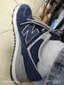 NEW BALANCE NB574官方休闲鞋男鞋女鞋网面鞋秋季复古舒适透气百搭情侣运动鞋 深蓝色 ML574EVN 40.5 (脚长25.5cm) 实拍图