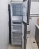海尔（Haier）「真省电」217L三门家用小户型冰箱抗菌净味一级能效风冷无霜星辉银BCD-217WGHC3E9S9国家补贴 实拍图