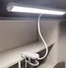 美的（Midea）LED护眼台灯学生宿舍卧室床头学习阅读灯家用矩形夹子灯便携 插电 实拍图
