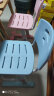 米哥 儿童可升降学习椅子 小学生椅 书桌椅子 写字座椅 家用靠背椅 MC109椅子 粉 9档 单椅 实拍图