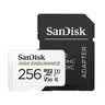 闪迪（SanDisk）256GB TF（MicroSD）4K内存卡 行车记录仪 监控摄像头专用 循环录制20,000小时 高耐用存储卡 实拍图