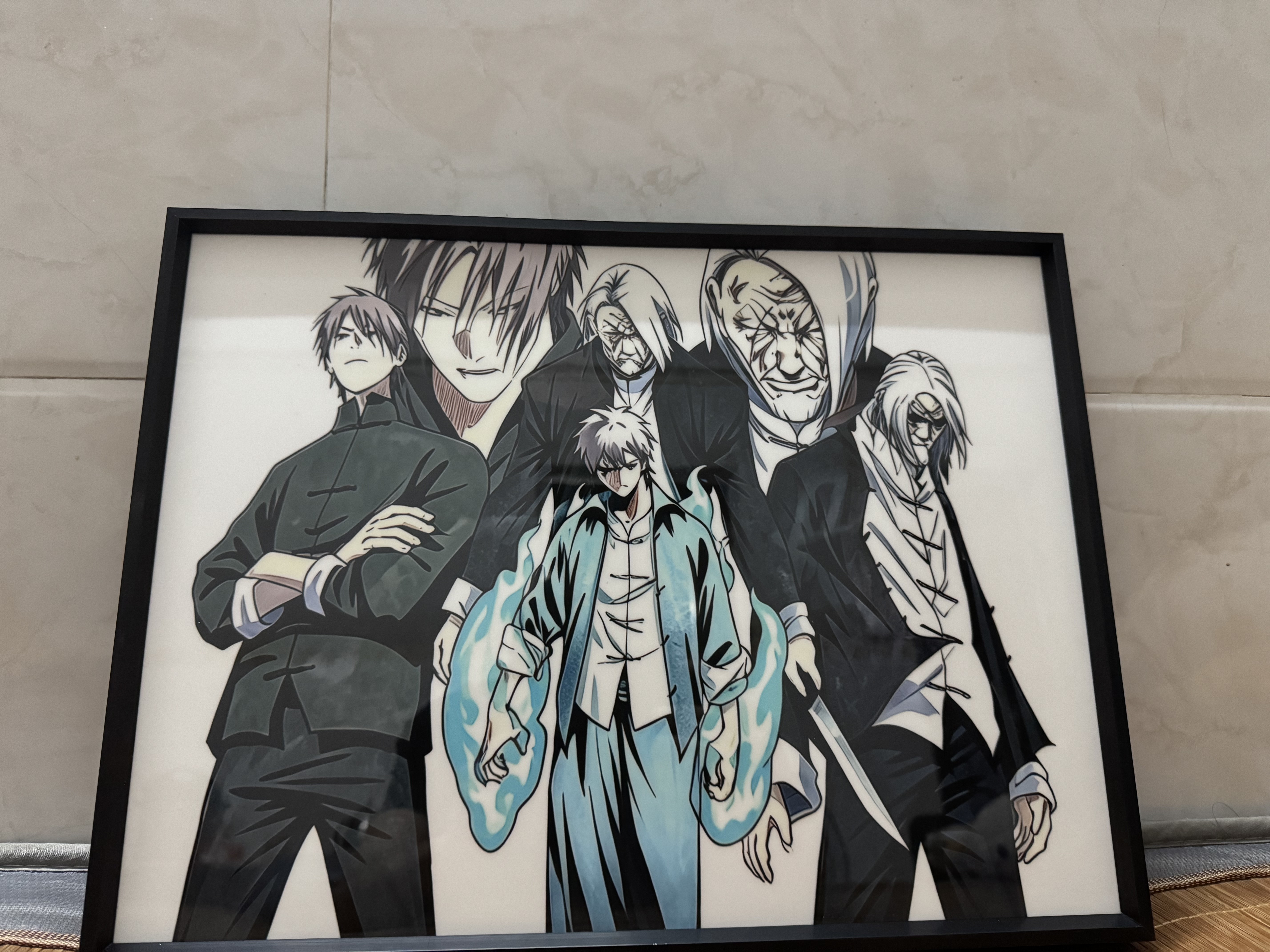 画韵 客厅装饰画定做来图定制成品挂画相框高清工装酒店印刷画芯打印 定制图案（请联系客服） 定制尺寸 实拍图