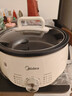 美的（Midea）电火锅 火锅专用锅3-4人 电锅一体家用多功能锅 一锅多用宿舍电煮锅 电热锅分体可拆 4.5L 【升级大功率|可拆洗锅身】HGE3026 实拍图