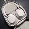 索尼（SONY）WH-1000XM5 头戴式无线耳机 蓝牙降噪耳机1000XM4升级款 网课游戏礼物送男女友学生 铂金银 实拍图