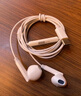 联想（Lenovo） 有线耳机 HIFI音质高解析音频带麦降噪直播k歌唱歌音乐运动半入耳式游戏电脑耳机type-c YF01白色 实拍图