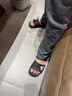 阿迪达斯（adidas）儿童凉鞋夏季男女大小童沙滩鞋 GW0344黑色 实拍图