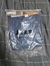 JEEP SPIRIT吉普短袖T恤男士夏季大码高弹休闲冰丝速干户外运动 深灰蓝 2XL 实拍图