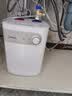 美的（Midea）【8年质保】5升储水式电热水器小厨宝家用洗碗洗菜安全1650W速热厨房热水宝F05-15A1(S) 实拍图
