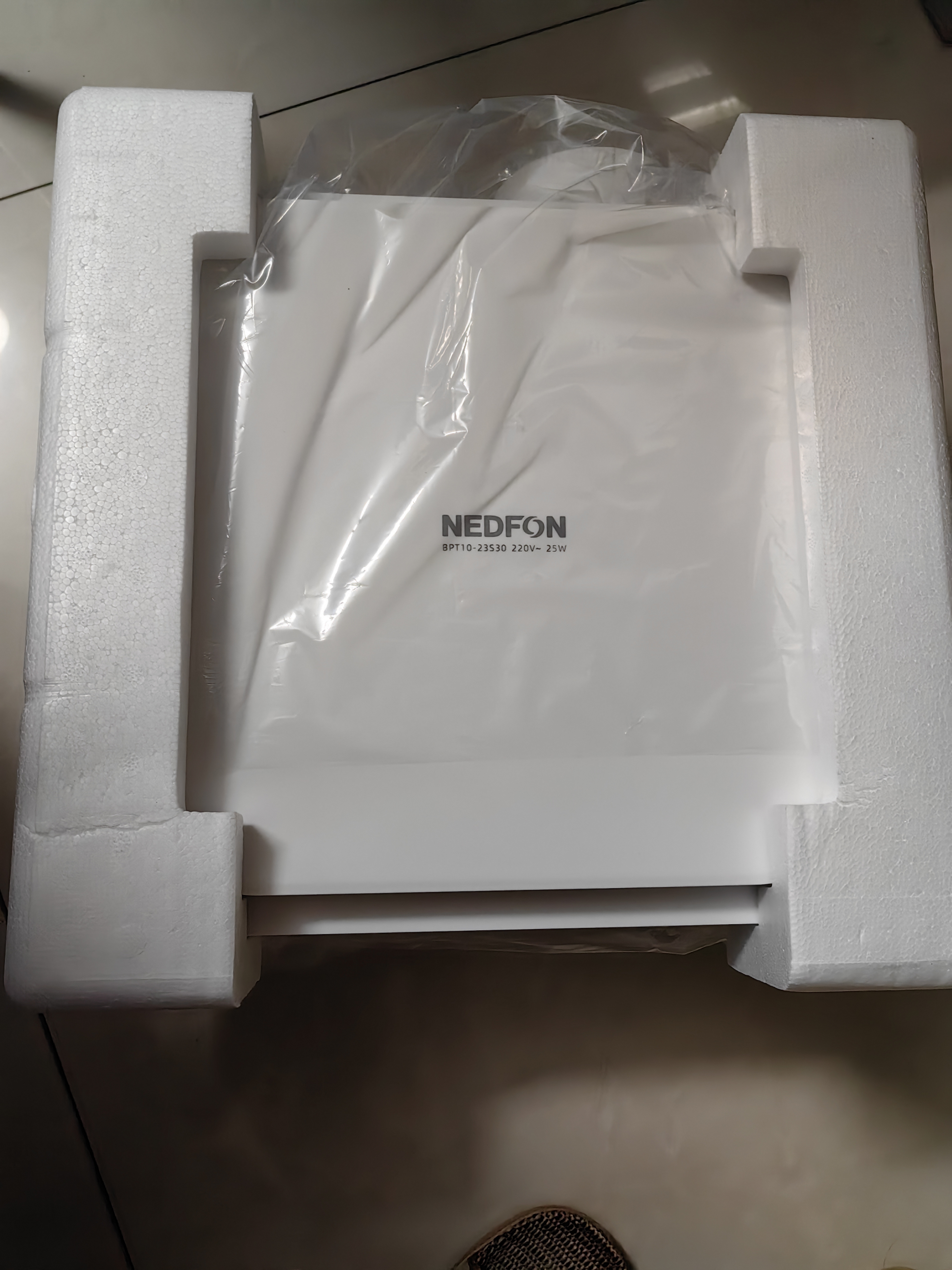 绿岛风（Nedfon）BPT10-23S30超薄排气扇厨房浴室铝扣集成吊顶300x300换气扇卫生间 实拍图