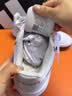 adidas ENTRAP美式校园风运动少年感复古篮球风板鞋男女阿迪达斯   白色/暗银金属/树脂黄   42.5 实拍图