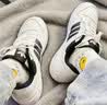 阿迪达斯 ADIDAS 三叶草   男女 运动 休闲鞋 IH7830 黑/白 37码 实拍图