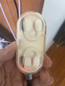 山水（SANSUI）【久戴也舒适】W90蓝牙耳机不入耳开放式骨传导概念无线耳夹式夹耳运动适用于华为小米苹果白 实拍图