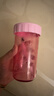 特百惠（Tupperware）雅致300ML塑料杯男女士学生儿童夏季水杯子户外便携口袋杯 柔蜜粉 实拍图