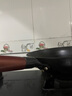 福言记章丘传统老式炒锅无涂层铁锅炒菜锅家用圆底燃气灶锅具适用 32cm无耳炒锅（单锅） 32cm 实拍图