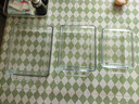 菲内克斯耐热 钢化玻璃汤碗碟盘两用煲带盖沙拉碗泡面碗适用微波炉烤箱 长方形1.0L 单个 实拍图