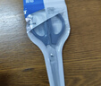 得力（deli）160mm办公生活家用剪刀 小剪子手工剪纸刀 办公用品 蓝色0602 实拍图