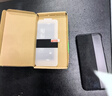 正件 适用华为mate60pro手机壳保护套 Mate60Pro+翻盖智能高清视窗真素皮全包防摔男商务超薄皮套 黑  实拍图
