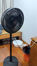 美的（Midea）【超级单品】七叶轻音立式电风扇家用柔风落地扇台式桌面小型风扇大风量节能摇头宿舍电扇 SAF30AB 实拍图