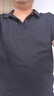 京东京造夏季运动短袖男士t恤polo衫男跑步健身户外速干衣服 黑色红点款 L 实拍图