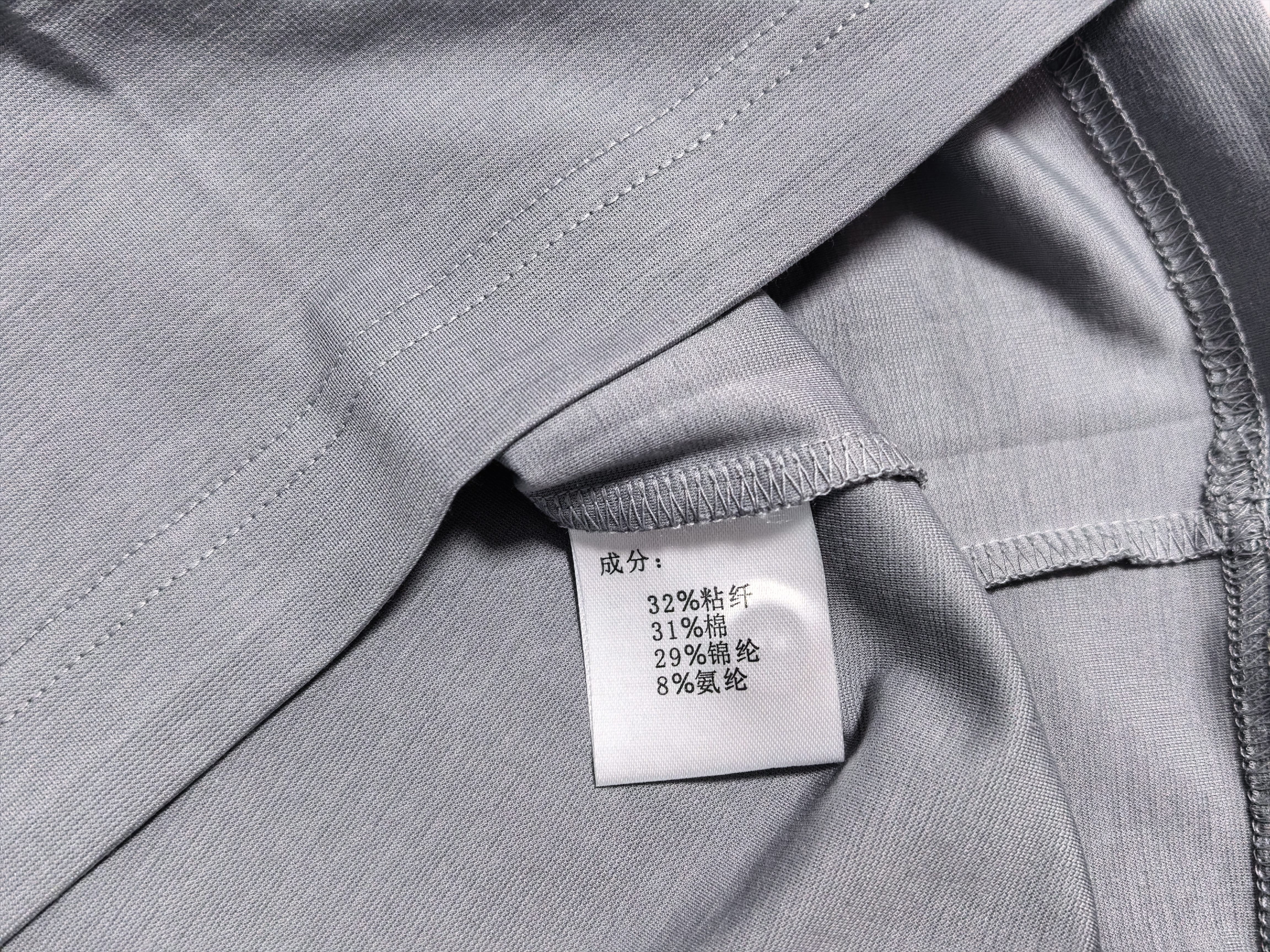 雅戈尔（YOUNGOR）【凉感抗菌】26夏季户外大码翻领短袖POLO衫 灰色 2XL 实拍图