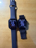 Apple/苹果 Watch S11 智能手表GPS款46毫米亮黑色铝金属表壳黑色运动型表带M/L MEVH4CH/B情人节 实拍图