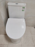 九牧（JOMOO）11173-2-1/41KD-3大力神普通马桶家用虹吸抗菌节水坐便器400坑距 实拍图