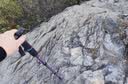 骆驼登山杖手杖轻便伸缩折叠徒步爬山拐棍老人防滑铝合金拐杖  薇紫色 实拍图
