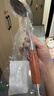 京冇不锈钢汤勺炒菜铲勺盛粥大勺子食品级花梨木长柄防烫炒勺大打菜勺 实拍图