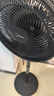 美的（Midea）【超级单品】七叶轻音立式电风扇家用柔风落地扇台式桌面小型风扇大风量节能摇头宿舍电扇 SAF30AB 实拍图