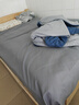 京东京造悦柔三件套 120g柔软磨毛春夏耐用 A类床单被套单人宿舍学生0.9/1.2m床 都市流光 实拍图