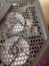 先马（SAMA）游戏风暴12CM无光 机箱散热风扇 黑框白叶/小3Pin+大D(4Pin)双接口/9扇叶/5V低电压启动/高效散热 实拍图