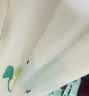全棉时代婴儿隔汗巾纱布吸汗儿童开学幼儿园宝宝纯棉垫背小猫小鹿小鸟3条 实拍图