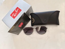 雷朋（RayBan）墨镜新款飞行员款太阳镜男女款户外眼镜0RB3712D 004/8G炮铜色镜框渐变灰色镜片 62 实拍图