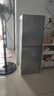 美的（Midea）饮水机家用上置式桶装水立式钢化玻璃双开门饮水器 YR1518S-X 制热型 实拍图
