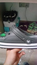 卡骆驰（CROCS）贝雅卡骆班洞洞鞋轻便耐磨一脚蹬休闲鞋女鞋时尚沙滩鞋|205089 白/深蓝-126(含智必星) 36 /37(220mm) 实拍图