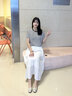 卓诗尼平底浅口单鞋女2026新款夏季配裙子水钻方扣软底舒适瓢鞋女鞋子 香槟金色【精致女鞋-店长力荐】 37 【现货速发】 实拍图