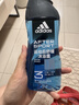 阿迪达斯（adidas）沐浴露男士专用洗发水洗面奶三效合一游泳去氯小瓶旅行装250ml 实拍图