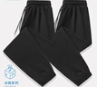 JEANSWEST LIFE真维斯冰丝空调裤子男夏季休闲透气薄款运动长裤男士大码束脚裤潮 实拍图