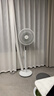 美的（Midea）【飓风节能】七叶柔风立式电风扇/家用轻音落地扇/台式小型风扇/大风力遥控定时摇头风扇 SAH35BSJ 实拍图