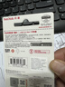 闪迪（SanDisk） USB3.2高速U盘CZ74大容量升级版读速400MB/S酷奂银色金属外壳 CZ74 金属U盘 安全加密 128GB (读速升级高达400MB/S) 实拍图